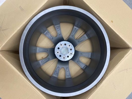 9.5J 5x112 22 Inch Polished Aluminum Rims ET32 Cast Alloy Wheels