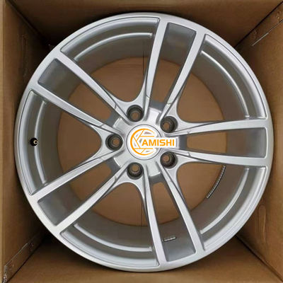 Silver ET50 Aluminum Alloy 5x130 20 Inch Wheels Rims For Porsche