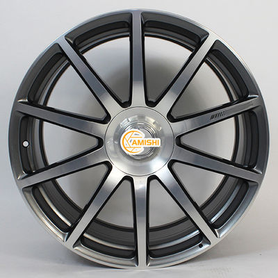 S63 AMG 20 Inch Aluminum Rims , Forged 10 Spoke Alloy Wheels